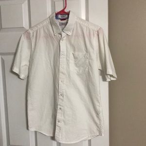 IZOD boys white button down